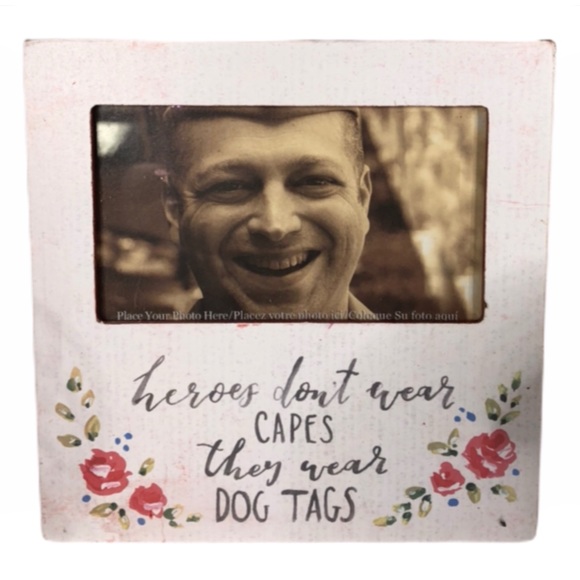 Heroes Picture Frame with Metal Candle Holder - Picture 2 of 4